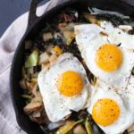 Biltong Hash in Lodge Cast Iron